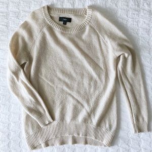 Mossimo Cream Sweater